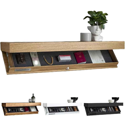 Floating Murphy Shelf - Hidden Compartment